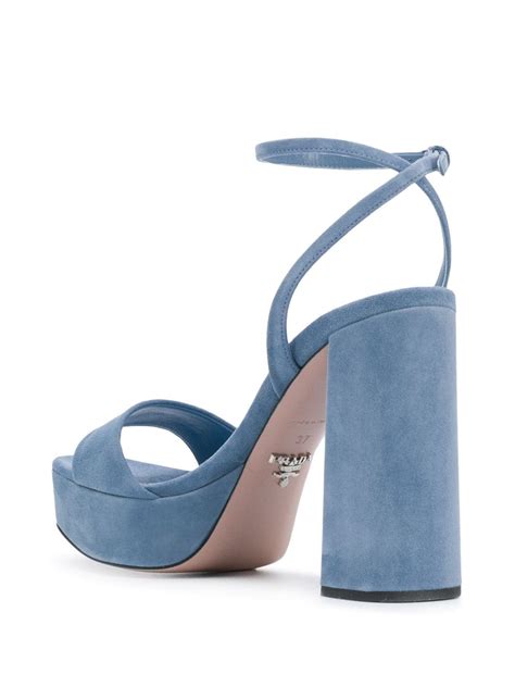 prada sale sandals|prada chunky heel sandal.